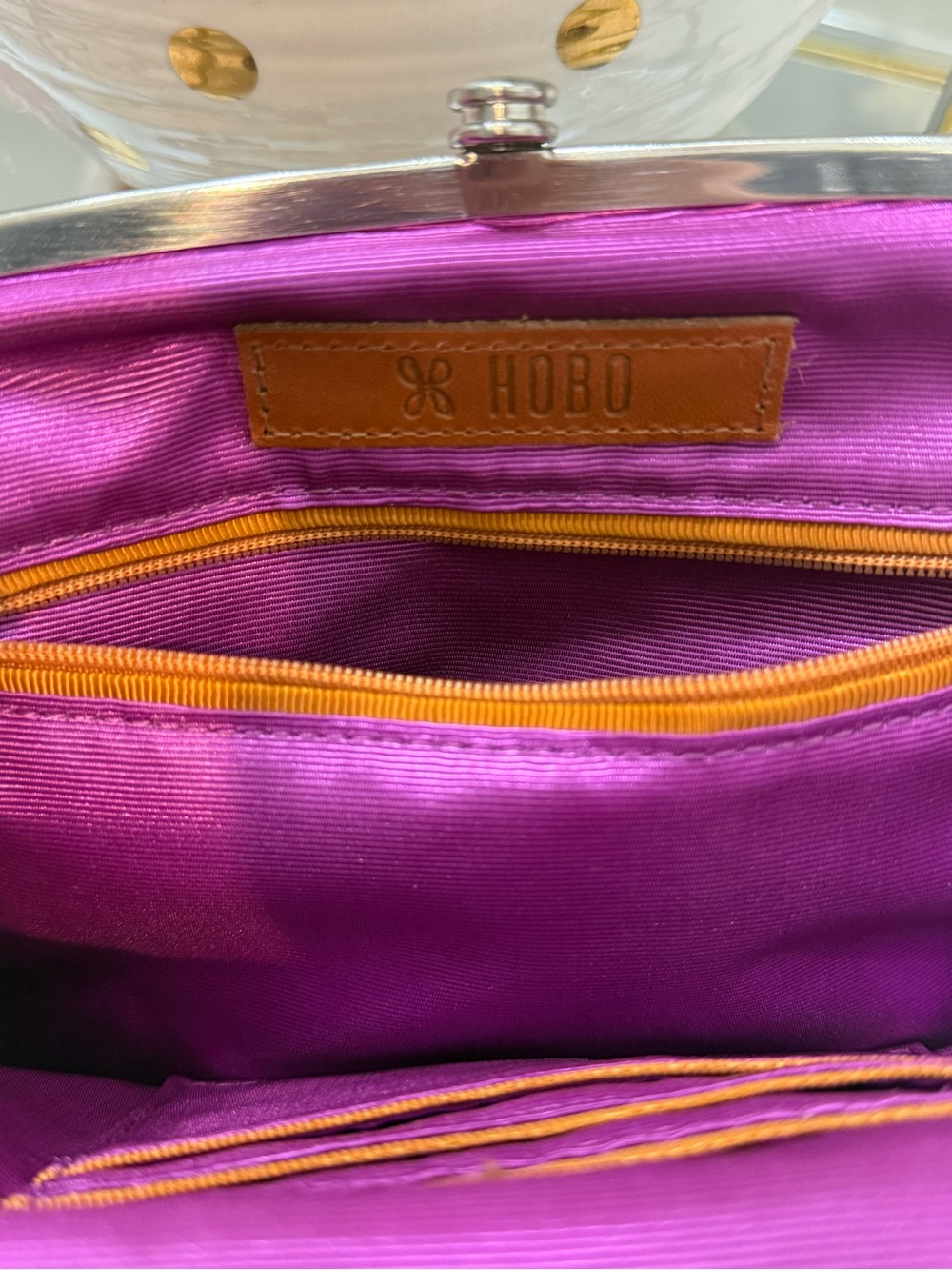 HOBO NWT Multicolor Floral leather purse - Picture 8 of 11